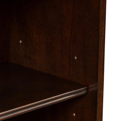 Brayton Manor Jr Executive 72 Inch Bookcase (RTA) in Cognac