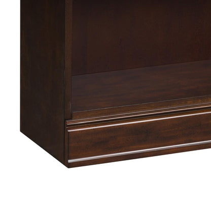 Brayton Manor Jr Executive 72 Inch Bookcase (RTA) in Cognac