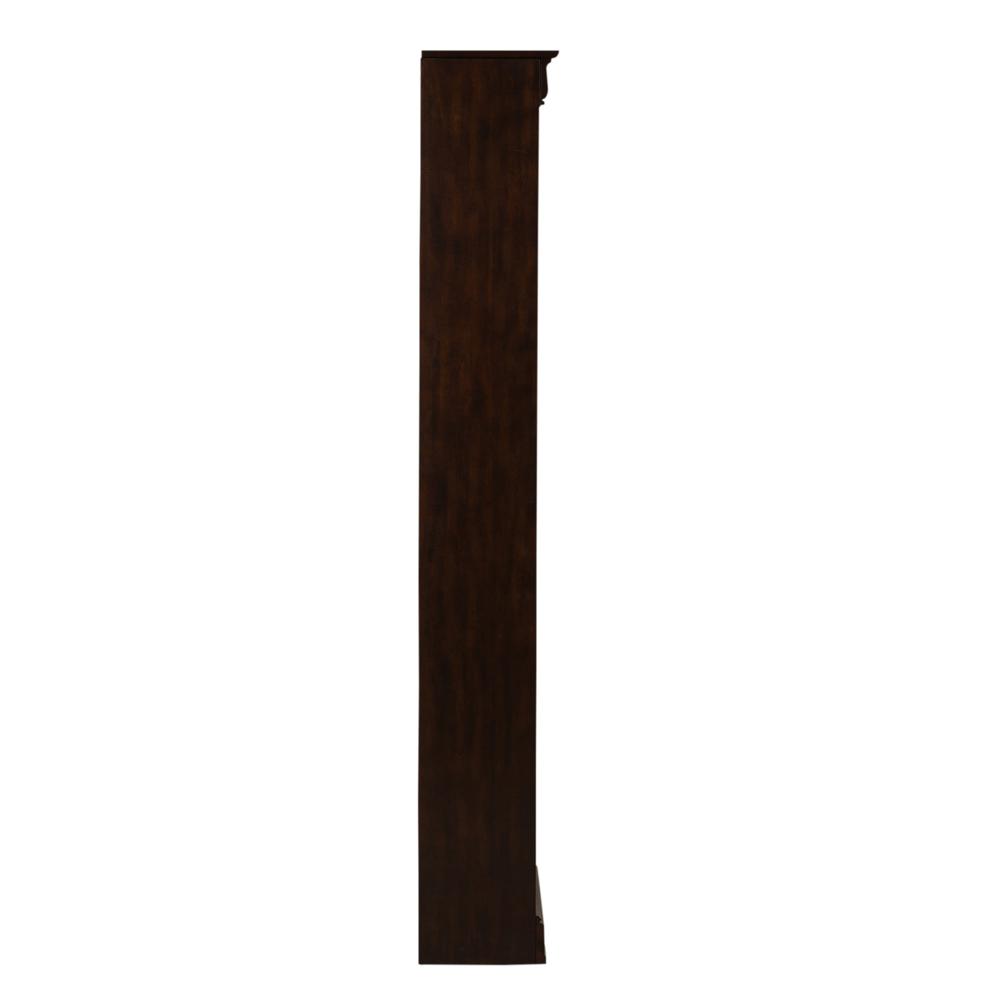 Brayton Manor Jr Executive 84 Inch Bookcase (RTA) in Cognac