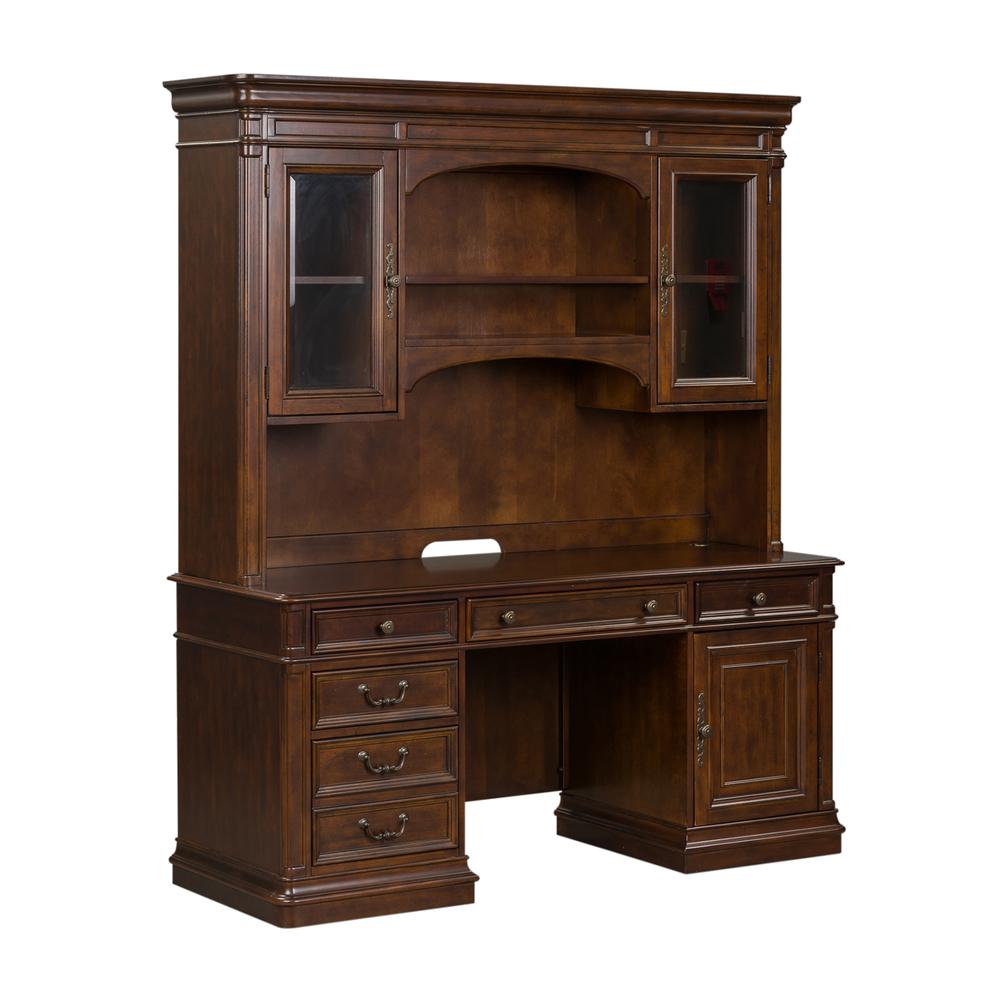 Brayton Manor 5 Piece Jr Executive Set in Cognac