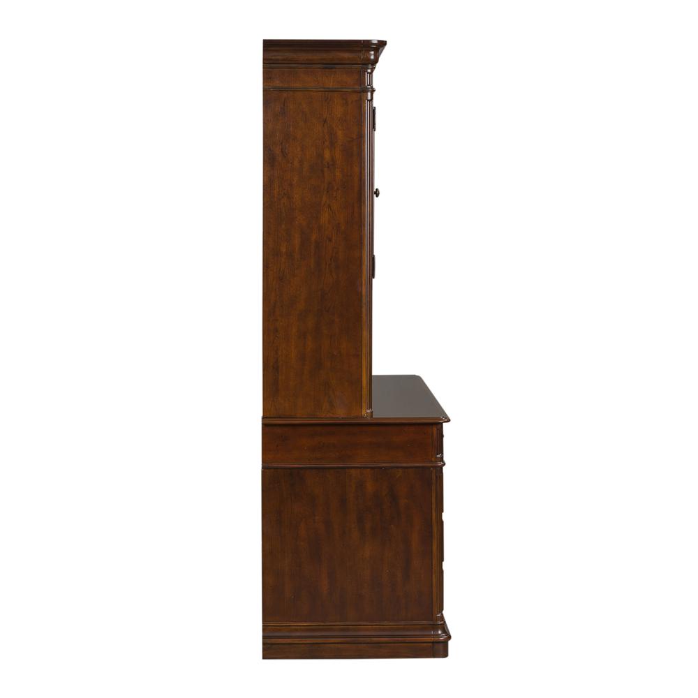 Brayton Manor 5 Piece Jr Executive Set in Cognac
