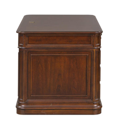 Brayton Manor 5 Piece Jr Executive Set in Cognac