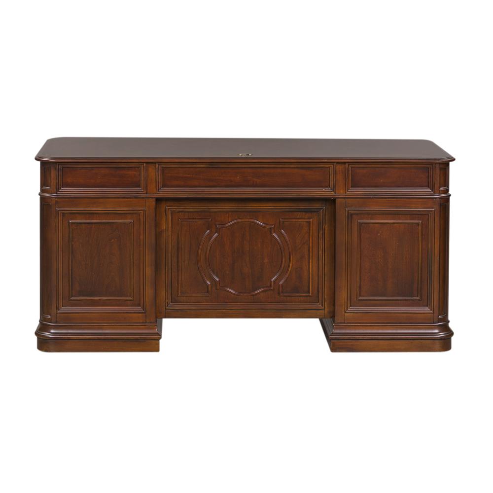Brayton Manor 5 Piece Jr Executive Set in Cognac