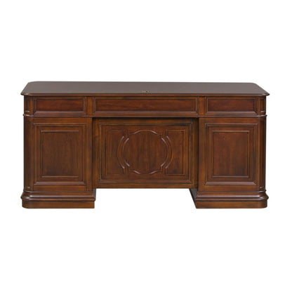 Brayton Manor 5 Piece Jr Executive Set in Cognac