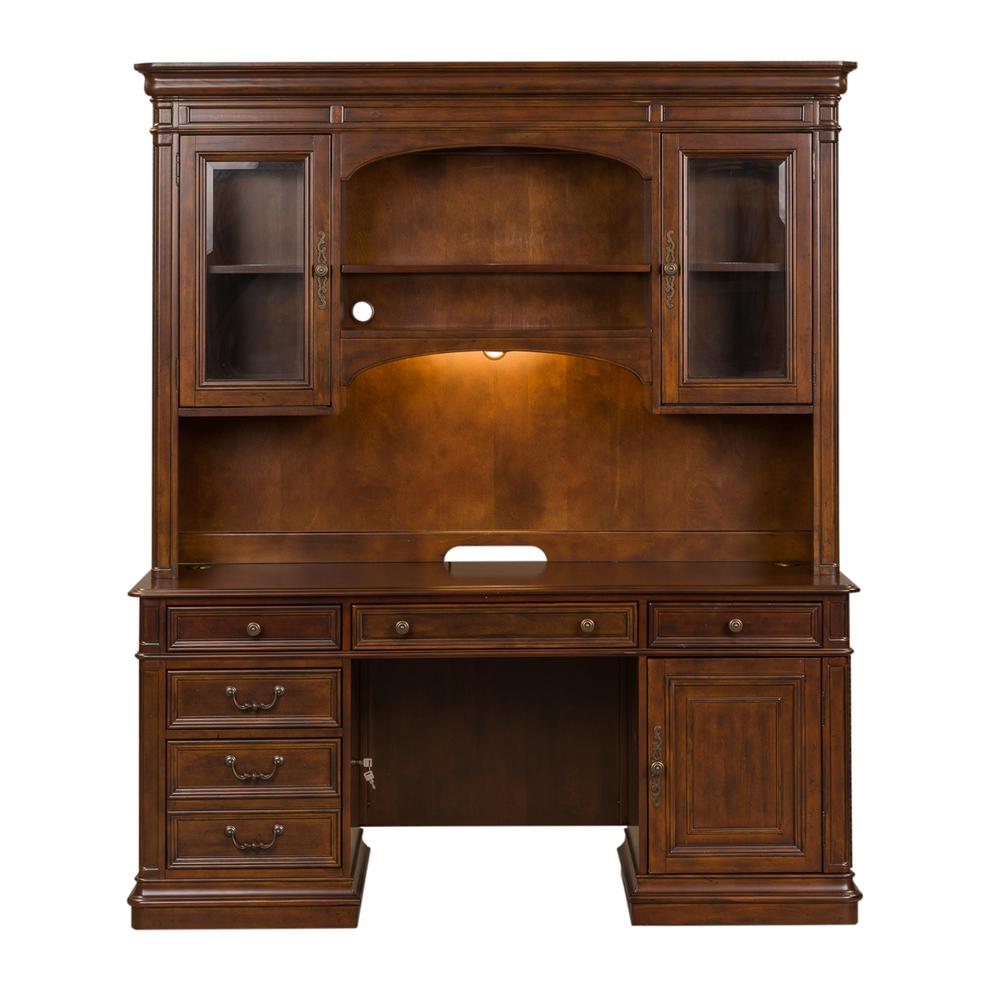 Brayton Manor 5 Piece Jr Executive Set in Cognac