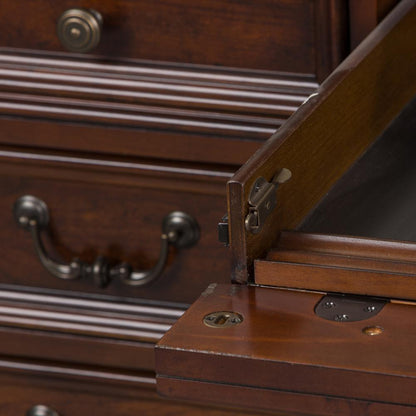 Brayton Manor Jr Executive Desk in Cognac