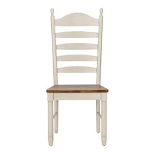 Springfield Ladder Back Side Chair (RTA) in Honey