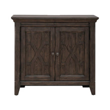 Paradise Valley 2 Door Bedside Chest - Saddle Brown