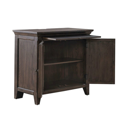Paradise Valley 2 Door Bedside Chest - Saddle Brown