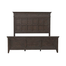 Paradise Valley California King Panel Bed - Saddle Brown