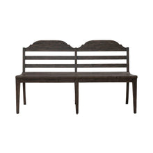 Paradise Valley Ladder Back Bench (RTA) - Saddle Brown