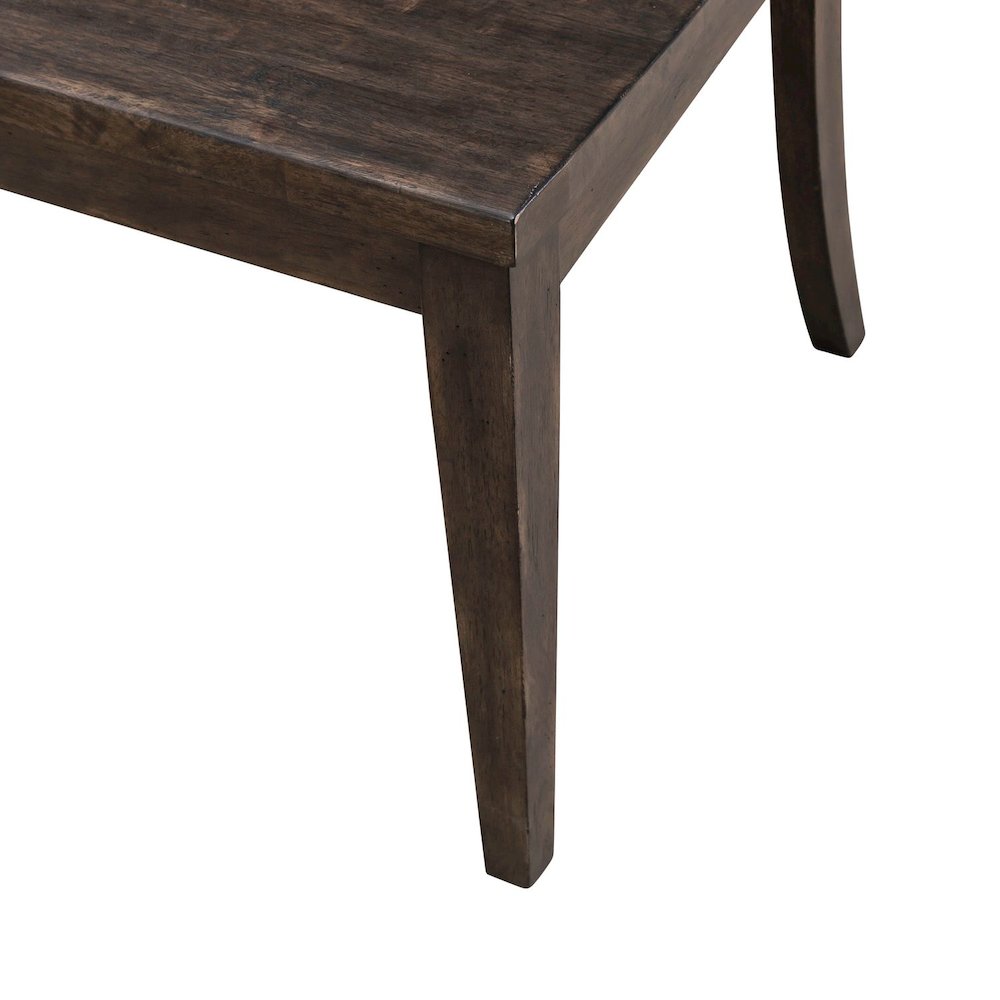 Paradise Valley Ladder Back Bench (RTA) - Saddle Brown