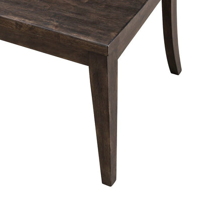 Paradise Valley Ladder Back Bench (RTA) - Saddle Brown