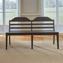 Paradise Valley Ladder Back Bench (RTA) - Saddle Brown