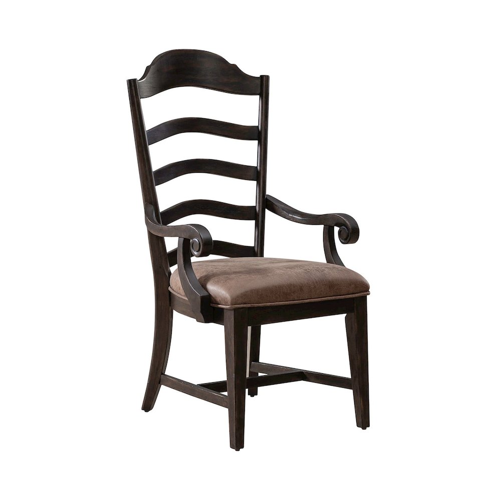 Paradise Valley Uph Ladder Back Arm Chair (RTA) - Set of 2