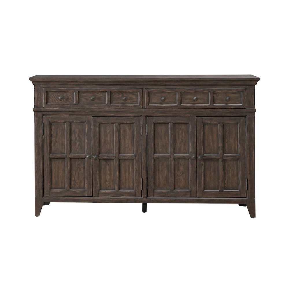 Paradise Valley Buffet - Saddle Brown Wood