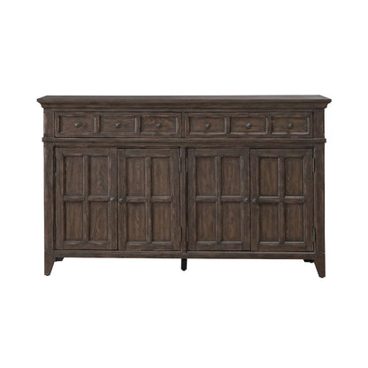 Paradise Valley Buffet - Saddle Brown Wood