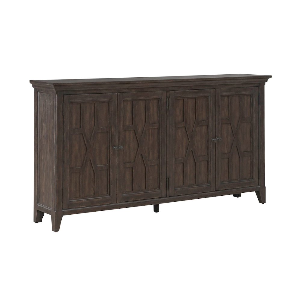 Paradise Valley Hall Buffet - Saddle Brown Wood