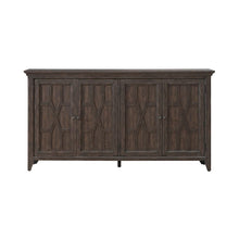 Paradise Valley Hall Buffet - Saddle Brown Wood