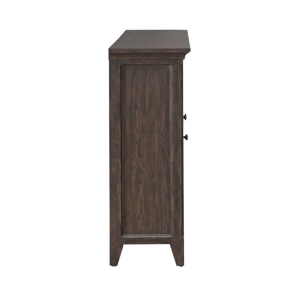 Paradise Valley Hall Buffet - Saddle Brown Wood