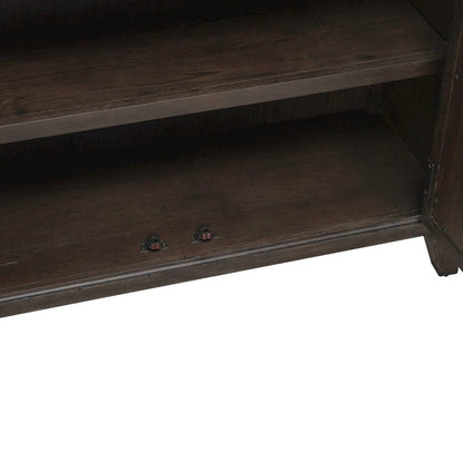 Paradise Valley Hall Buffet - Saddle Brown Wood