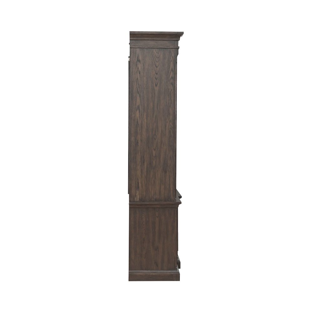 Paradise Valley Entertainment Center for Living Room - Saddle Brown