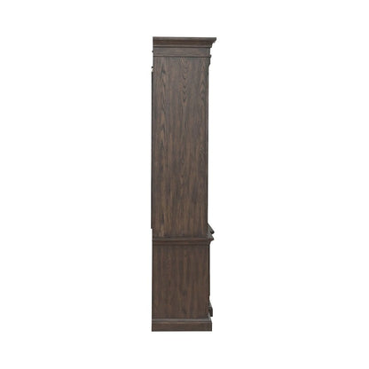 Paradise Valley Entertainment Center for Living Room - Saddle Brown
