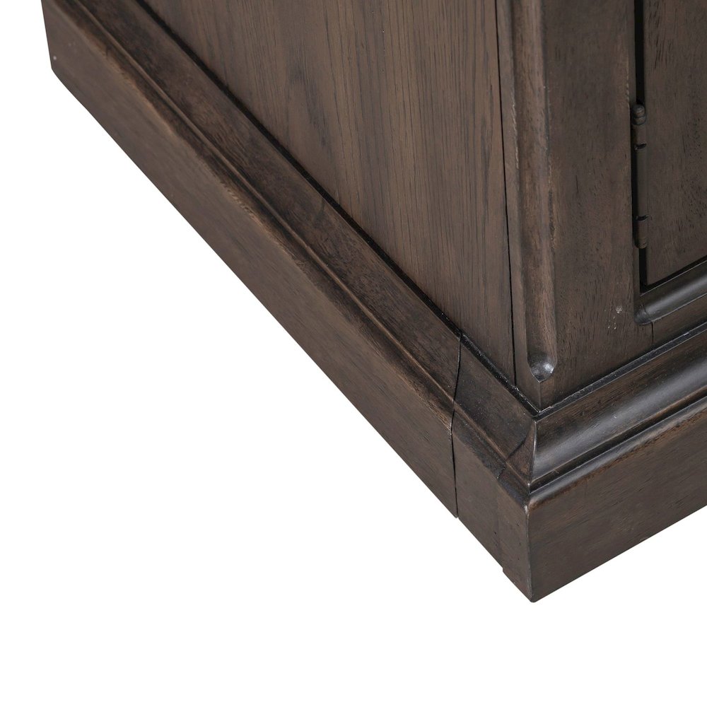 Paradise Valley Entertainment Center for Living Room - Saddle Brown