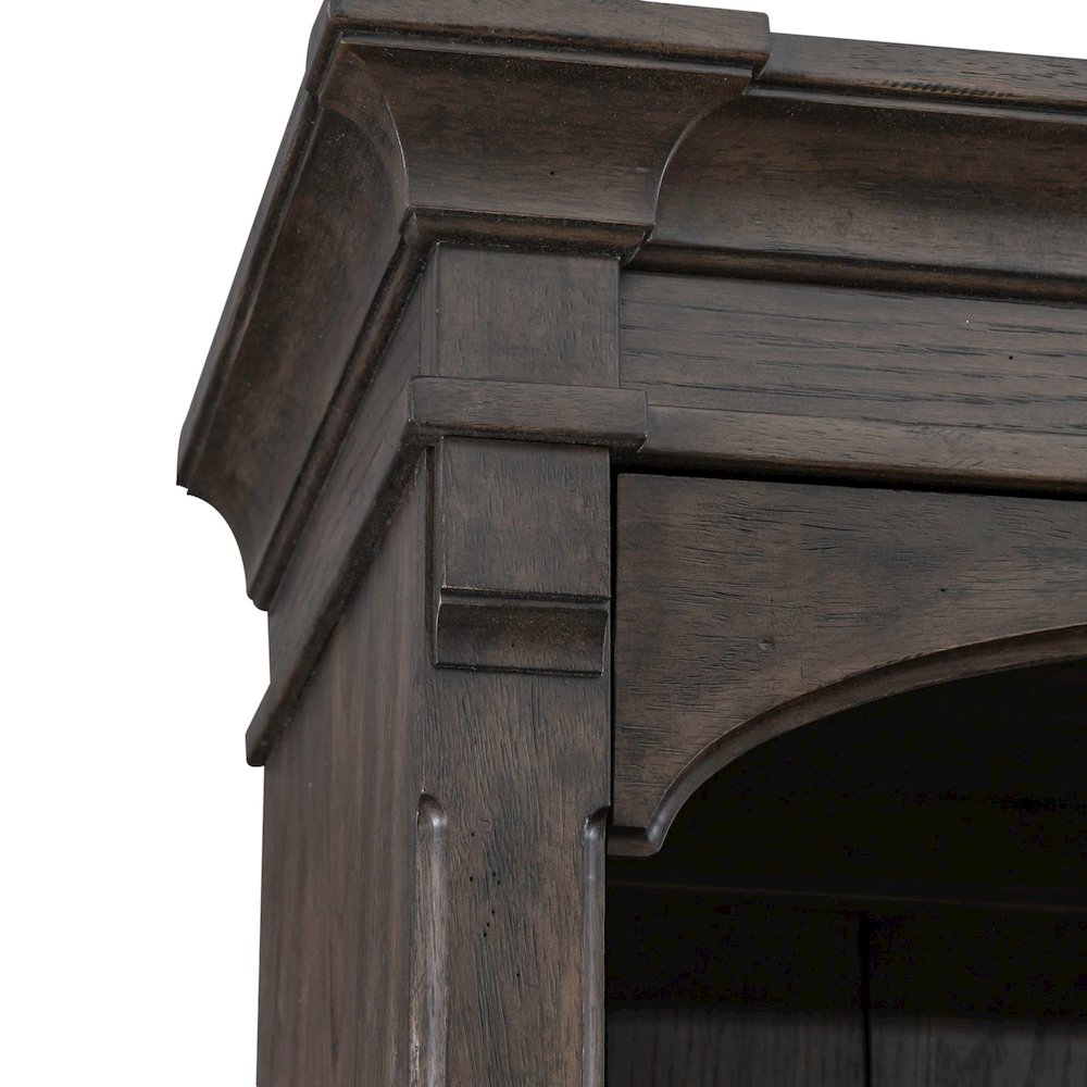 Paradise Valley Entertainment Center for Living Room - Saddle Brown
