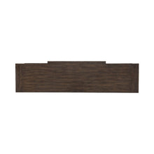 Paradise Valley 78 Inch Entertainment Console for Living Room - Saddle Brown