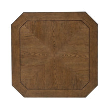 3 Piece Set - Octagonal Cocktail Table, 2 Octagonal End Tables - Amber Brown Oak