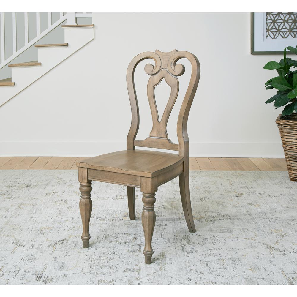 Magnolia Manor Alt 7 Piece Rectangular Table Set - Weathered Bisque