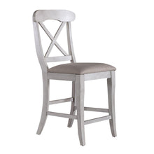 Upholstered X Back Counter Chair (RTA)