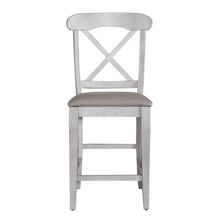 Upholstered X Back Counter Chair (RTA)