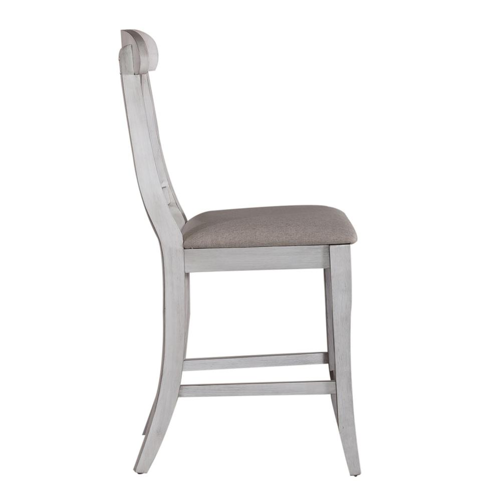 Upholstered X Back Counter Chair (RTA)