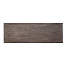 Ocean Isle Bench (RTA) in Antique White w/ Weathered Pine