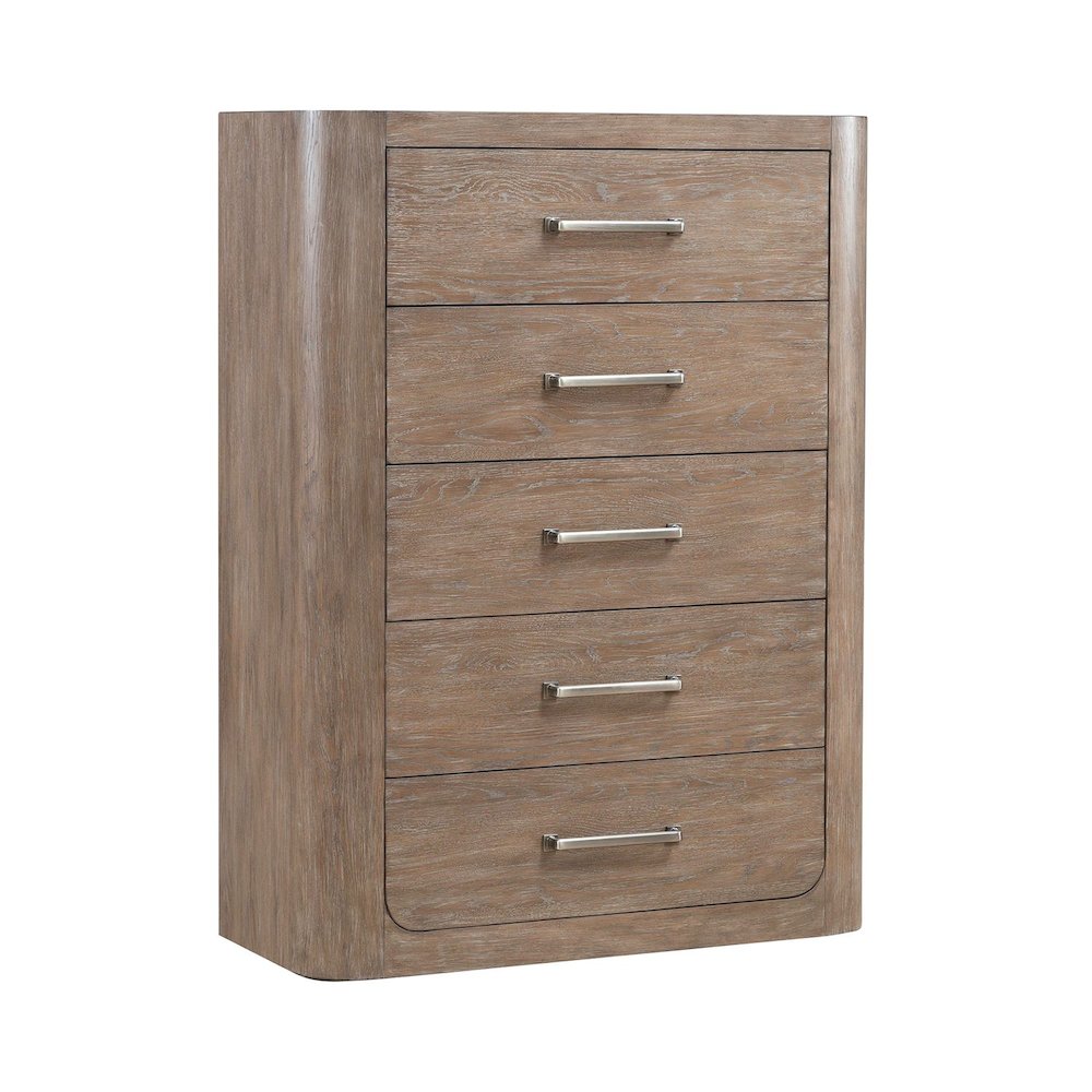 South Bend 5 Drawer Bedroom Chest Contemporary - Burnished Clay