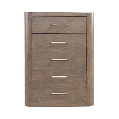 South Bend 5 Drawer Bedroom Chest Contemporary - Burnished Clay