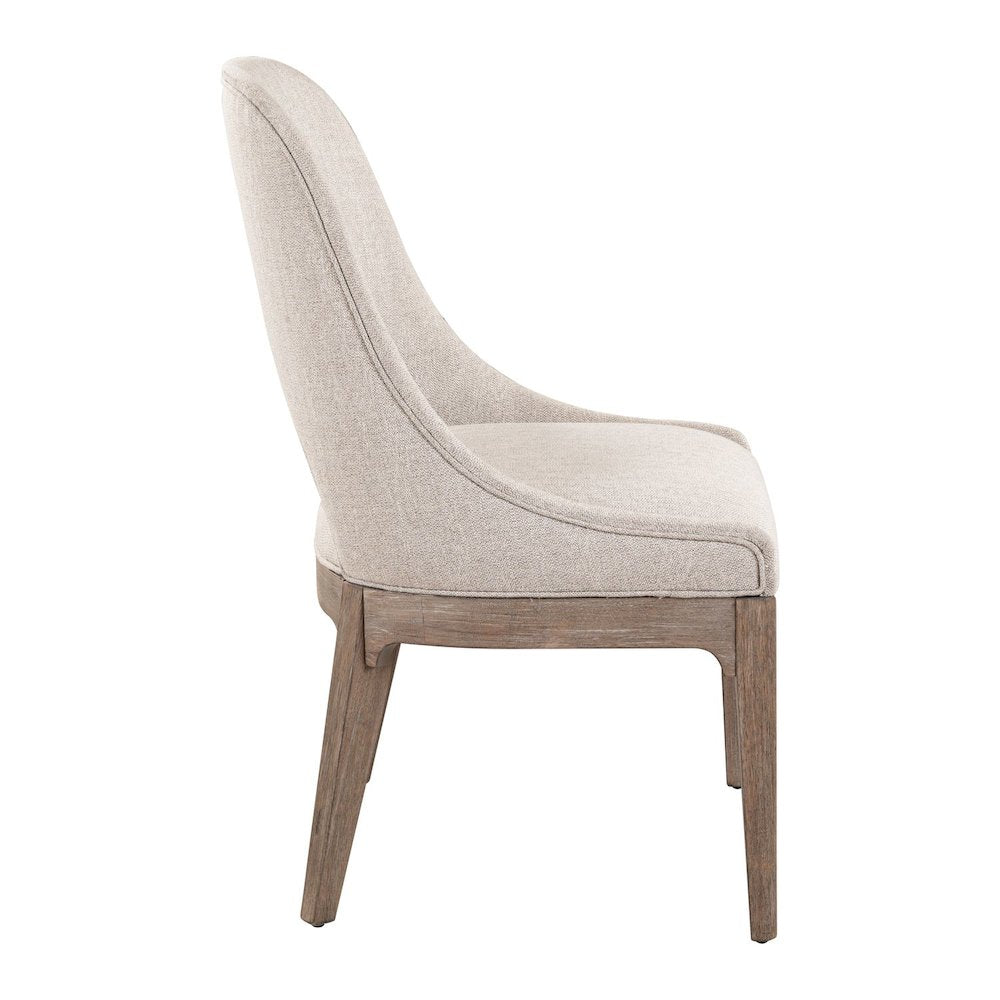 South Bend Upholstered Side Chair for Dining Room - Set of 2  - Burnished Clay