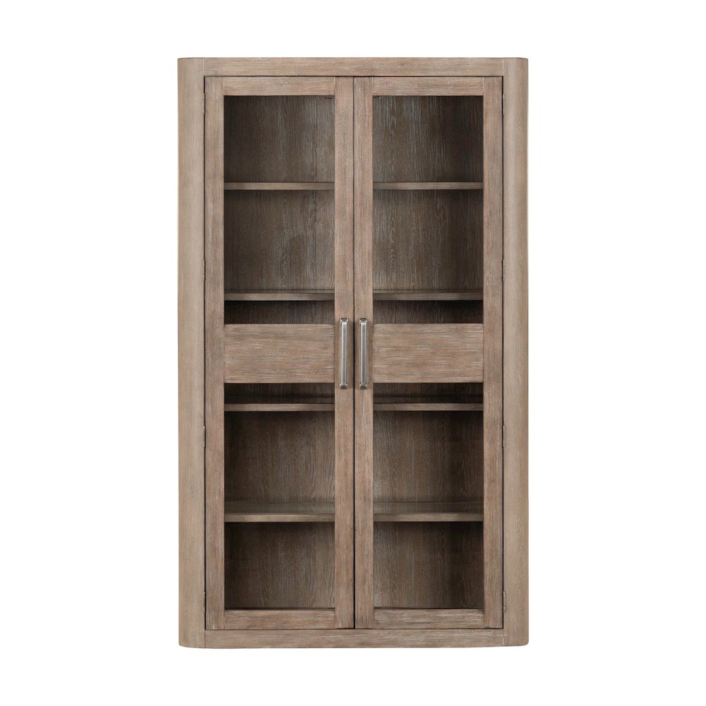 South Bend Bunching Display Cabinet for Dining Room Storage - Burnished Clay