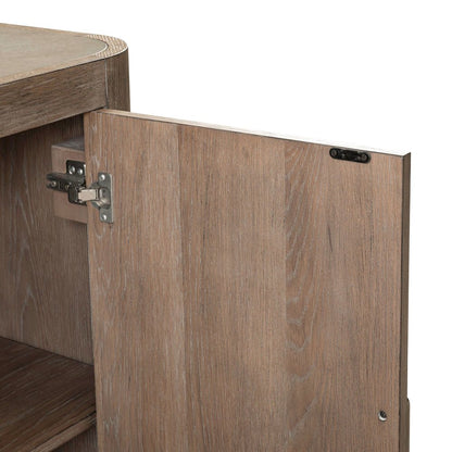 South Bend Server Cabinet for Dining Room Storage - Burnished Clay