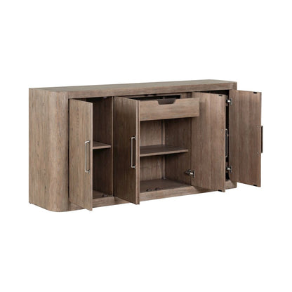 South Bend Server Cabinet for Dining Room Storage - Burnished Clay
