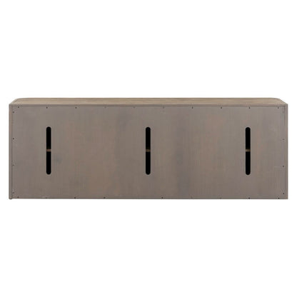 South Bend 82 Inch TV Stand Entertainment Center - Burnished Clay