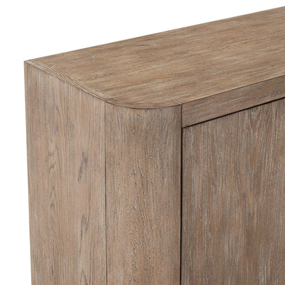 South Bend 82 Inch TV Stand Entertainment Center - Burnished Clay