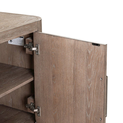 South Bend 82 Inch TV Stand Entertainment Center - Burnished Clay