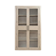 South Bend Bunching Display Cabinet - Cloud White Wood