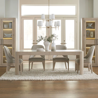 South Bend 5 Piece Rectangular Table Set - Cloud White
