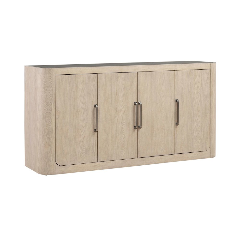 South Bend Server - Cloud White Wood