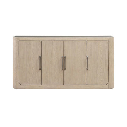 South Bend Server - Cloud White Wood