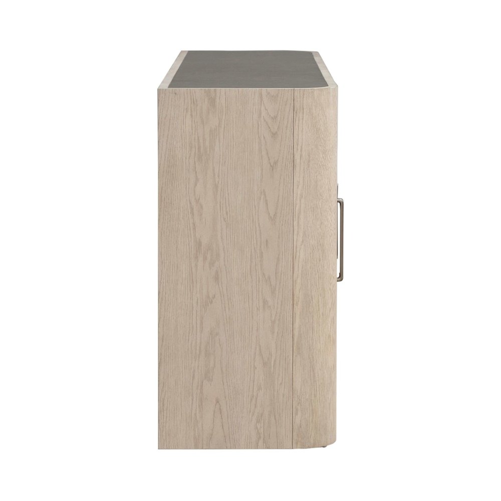 South Bend Server - Cloud White Wood